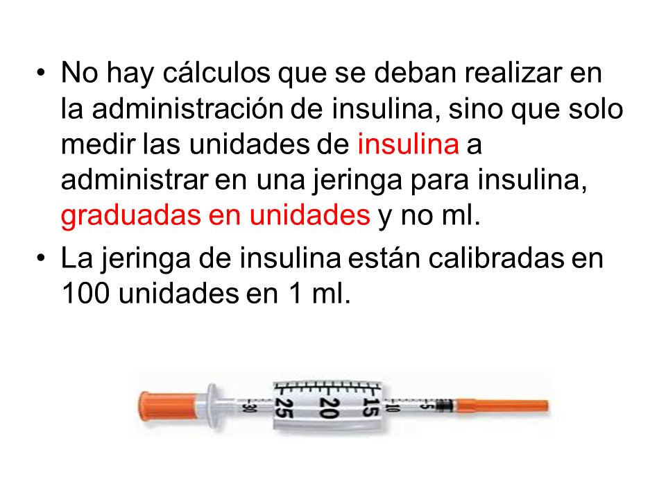 Como medir la insulina